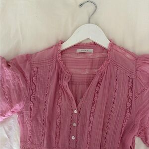 Doen Pink Midi Dress